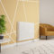 Warmehaus Traditional Radiator Triple Column White Horizontal Cast Iron Style Central Heating Radiator -600 x 1010mm