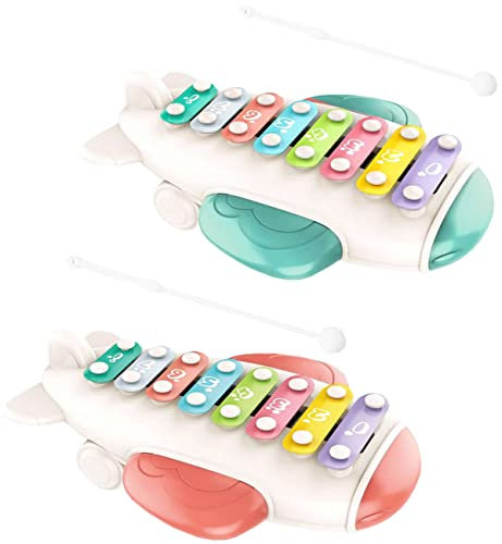 Diakakis Luna Xylophon Flugzeug Baby Musik Spielzeug Kinder Glockenspiel +18M