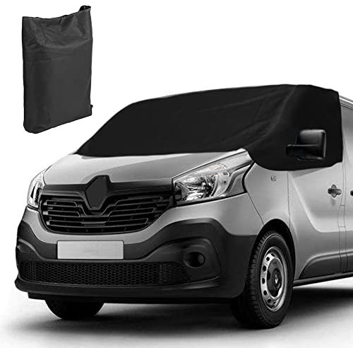 Auto Windschutzscheiben Abdeckung Ersatz für Renault Trafic 2014-2024, 600D Luxus Frontscheiben Sonnenschutz Ersatz für Flat Talento 2016-2020, 100% Verdunkelnd Frontscheibe Wrap Cover