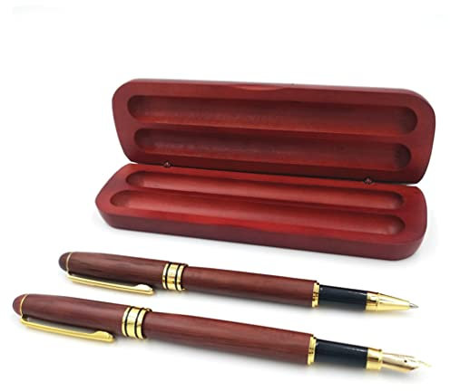 Operitacx Signing Pen Set Teiliges Füller-set Mit Holzbox Für Bürobedarf Und Zu Besonderen Anlässen