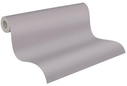 A.S. Création Vliestapete Strukturtapete - Uni Tapete 389037 in Grau - einfarbige Wandtapete für verschiedene Räume 10,05 m x 0,53 m