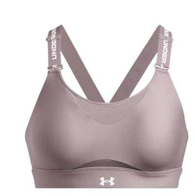 Under Armour Infinity 2.0 High Support Bra Damen BH Tetra Grau/Weiß S D-Dd, Tetra Gray/White, S