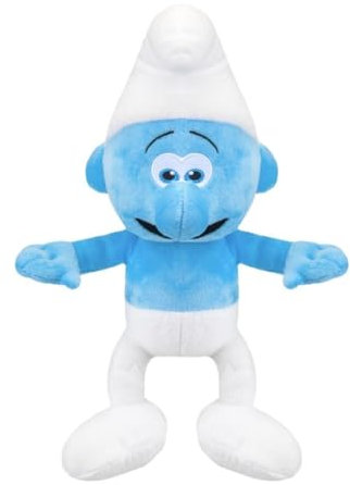 Grupo Moya Plüschfigur Schlümpfe, 40 cm, gefüllt und außen aus 100 % recyceltem Material, geeignet für alle Altersgruppen