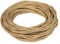 FANTON cavo elettrico tessile colore oro treccia seta 5mt 3G1.5 filo rivestito in tessuto vintage stile retrò per lampadari applique 93848-05