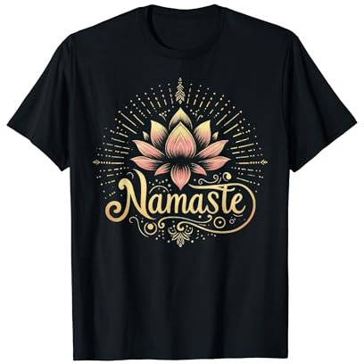 Namaste Shirt - Frieden & Harmonie Yoga Tee Auf Deutsch T-Shirt