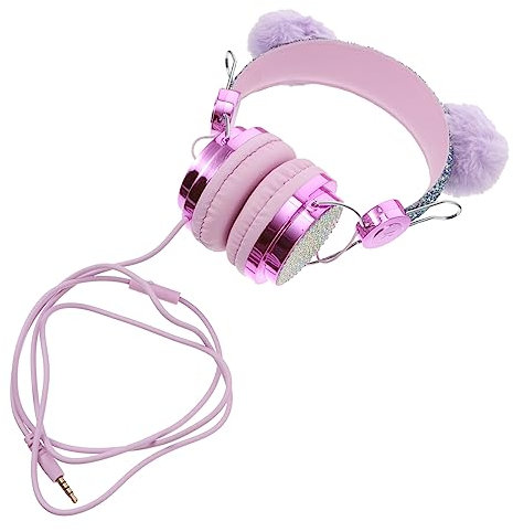 DOITOOL écouteurs ecouteurs Filaire Casque Audio Filaire Casque Licorne Casque de Jeu pour Enfants écouteur Filaire Casque Audio Enfant sur Casque d'oreille Casque Enfant avec Micro Animal