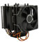 Elprico 9CM Black CPU Air Cooler, 6 Heat Pipes Quiet 3 Pin PC CPU Cooler with Bracket for 775 1150 1151 1155 1366 for FM1 AM2 AM4