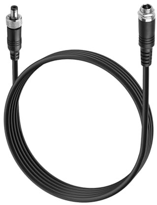 JSADZKJ 5.5mmx2.1mm DC Verlängerungskabel Stecker zu Buchse mit Mutter-Verschluss Stromversorgungskabel 18 AWG DC 12V Stromkabel für CCTV Sicherheitskamera,DVR,Router,LED Streifen (1.5M/4.9FT)