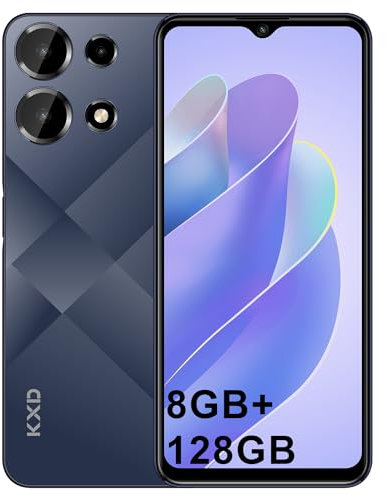 KXD A10 Handy Ohne Vertrag,8GB+128GB/256GB erweiterbar,4500mAh 6.6 HD+ Display Android 13 günstig Smartphone 4G, Octa Core Prozessor, 13MP Panorama Kamera,4G Dual SIM Günstig Handy 2024 - Blau