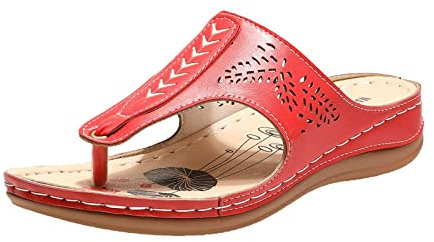 BGFIPAJG Sandali Donna Con Zeppa Vera Pelle Sandali Plateau Donna Estivi Sandali Donna Plateau Estivi Ciabatte Chiuse Con Zeppa Sandali Oro Rosa Pantofole Donna Primaverili Chiuse