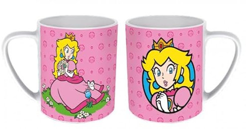joojee GmbH Super Mario Peach Tasse, 325 ml