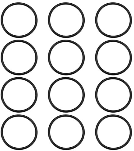 The Lord of the Tools Nitrilkautschuk-O-Ringe, 25 mm Innendurchmesser x 29 mm Außendurchmesser x 2 mm Durchmesser, schwarze Nitrilkautschuk-Dichtung für Wasserhahn, Sanitär, Automobil-Reparatur, 100