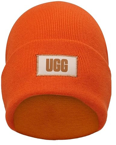UGG Herren High Crown Beanie, Orange Soda, Einheitsgröße