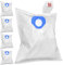SPARES2GO SMS Lot de 5 sacs à poussière en microfibre pour aspirateur Nilfisk GA70 GD80 GD90C GM80 GM90 GS80 GS84 GS90 G90 + languettes désodorisantes