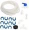Homoyoyo Ice Maker Connection Supply Hose 10m Water Line for Fridge/Freezer Plumbing Fitting Kit