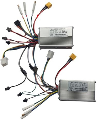 Jodriva for JP Display 36V 48V 52V 60V Drosselschalter 25ah Dual Drive Brushless Motor Controller, for FLJ T11 T113 Elektroroller Elektroroller-Display(60v 25a Hall AB)