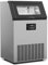 Klarstein Glacial Eiswürfelmaschine - 45 kg/24 h, 370 W Kompressor, 15 kg Behälter, Multitouch-Panel, Selbstreinigung, Edelstahl, Gewerblich