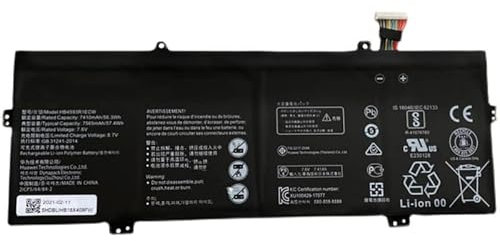 Laptop Battery Compatible for Huawei Honor MagicBook 2018/2019 Ryzen Edition KPL-W0X PC