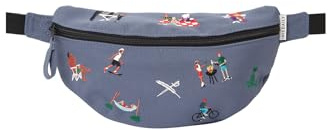 IRIEDAILY Unisex Hipbag PARKDAILY recyceltes Material one Size Fit Blue Granite