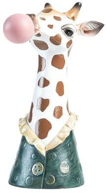 Fhlprte Tiervase,Kreative Vase,Kunstvase, getrocknete Blumenvase,7.08×3.14×9.05in Kunstharz,Anwendbar Zuhause, Wohnzimmer, Tisch Dekoration. (Stil 2)