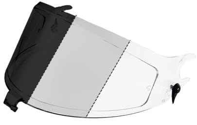 Generisch Helmvisier Photochrome Linse for SHARK Spartan GT PRO RS Helmvisierlinse Visière Moto Gesichtsschutz Ersatz UV-Schutz(Photochromic Clear)
