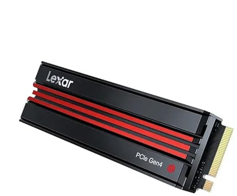 Lexar EQ790 PS5 SSD 4TB, SSD Interno NVMe M.2 con Dissipatore di Calore, 2280 PCIe Gen4x4 NVMe 1.4 SSD Interno, Lettura fino a 7.000 MB/s, Compatibile con PS5, Desktop e Laptop
