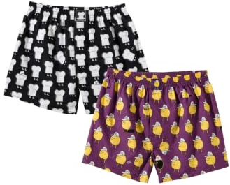 Lousy Livin Toast und Zitrone Boxershorts 2er Pack