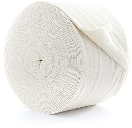 Vendaje Tubular De Gasa De 10M De Longitud, Rollo Tubular Grande Para Adultos, Extremidades, Muslo, Brazo, Tobillo, Vendaje Para Heridas, Gasa (5cm)