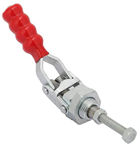 Morsetto a manovella a sgancio rapido push-pull in ferro zincato da 10 mm. Dispositivo di serraggio 100 kg