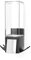 Compactor Distributeur de Savon Mural, Noir, 13 x 8,8 x H 20,8 cm, RAN9654