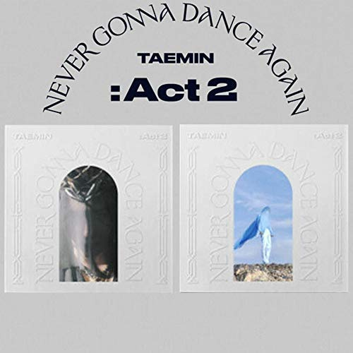 TAEMIN [NEVER GONNA DANCE AGAIN : ACT 2] 3rd Regular Album [ A+B ] 2 VER SET. 2p CD+2p Sleeve+2p Photo Book+2p Photo Card +2p Poster(On pack)+2p Unpublished Content+TRACKING CODE K-POP SEALED