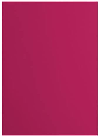 vaessen creative Florence Papier Cartonné, Rose (Airelle), 216g, 10 Feuilles, Surface Lisse, pour Peindre, Scrapbooking et plus, DIN A4
