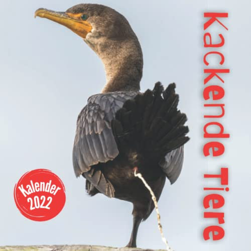 Kackende Tiere Kalender 2022: Lustige Kalender 2022 für Erwachsene - 8.5x8.5 inches - Geschenke für Familie und Freunde - Tiere Lustig
