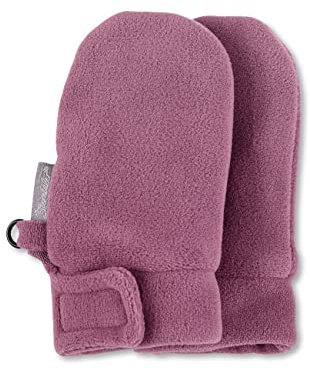 Sterntaler Unisex Baby Fäustlinge Ohne Daumen Aus Microfleece, Mit Klettverschluss Handschuh, Rosa, Einheitsgröße EU