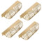 Poignées De Placard Dorées 4 Pièces En Forme De Feuille Poignées De Meuble En Laiton or Poignées De Meubles Porte De Cuisine Cuivre Tiroir Tirer Boutons Matériel Tiroir Boutons Poignées De Tiroir