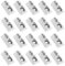Be In Your Mind 100PCS 3030 Series M6 T Slot Nuts Roll-in Spring Ball Loaded Elastic Nuts Carbon Steel for T-Slot 3030 Series Aluminum Profile 3D Printers CNC Milling Machines