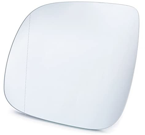 Volkswagen 7E1857521AN Spiegelglas links asphärisch beheizbar Außenspiegel Seitenspiegel, nur für Fahrzeuge mit elektrisch einstellbaren und beheizbaren Außenspiegeln