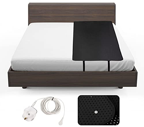 Erdungsmatte Set mit EU Erdungskabel, Antistatikmatte, Erdungsmauspad für Bett, Füße, Yoga, besseren Schlaf (70 * 180 cm)
