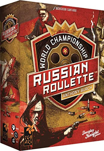Asmodée World Championship Russian Roulette - Jeu de Société - De 2 à 6 Joueurs - 14 Ans et Plus