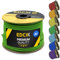 EdcX 4 mm Nylon Paracord 550 50 m (165 Fuß) – Typ III, 100% Nylonseil, 7-strängiges Seil, 4 mm Nylonseil in Volltonfarben (Neon Green, 50 m)