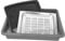 simpa Grey Large Plastic Rectangular Deep BBQ, Grill Rack Soaking & Cleaning Tray - 13cm (H) x 64cm (L) x 49cm (W)