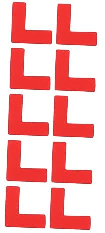 Mobestech Set mit 100 Selbstklebenden Positionierungsaufklebern Warnschildern Aufklebern für Küche Büro Schule