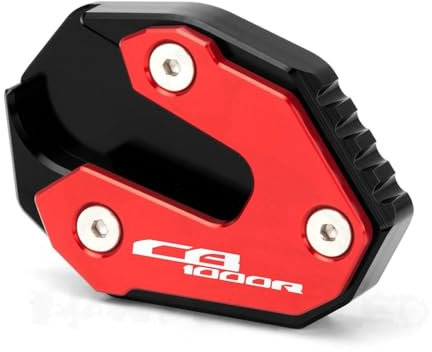 Motorrad Seitenständer Auflagevergrößerung Für Hon-da CB1000R CB 1000R 1000 R 2018 2019 2020 2021 2022 Neue Motorrad-Aluminium-Fußvergrößerung Fußseitenständer-Verlängerungsplatte ( Color : CB1000R RE