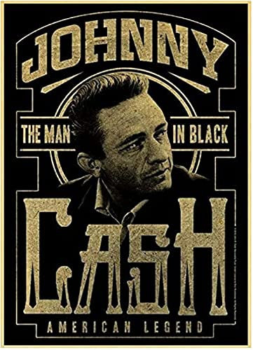 ANSNOW Jigsaw Puzzle 1000 Pieces Country Music Singer Johnny Cash Posters Adult Toys Decompression Game38*26Cm