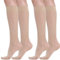BeOnTop Kompressionsstrümpfe Damen 70 Den 2Stk - Kniestrümpfe Damen 17-18 mmHg, Stützstrümpfe Damen Comfort Support Line Compression Socks, Socken Damen by Gambetti - Made in Italy