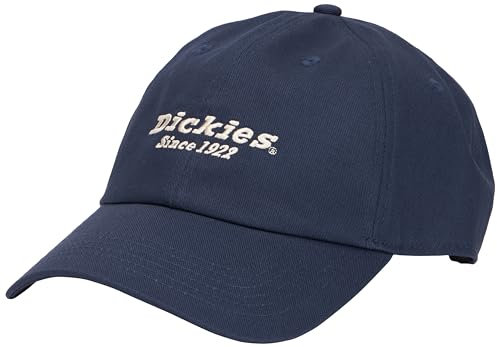 Dickies, Unisex, Dickies Kappe aus Köper, Marineblau, OS