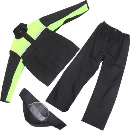 Gatuida Chubasquero Moto Traje De Agua Para Hombres Chaqueta De Lluvia Para Motocicleta Pantalones De Lluvia Para Exterior