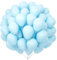 Unisun Palloncini Blu 100 Pezzi, 12 Pollici Lattice Pastello per Tema Kit Arco Compleanno Matrimonio Baby Shower Carnevale Eventi Feste Decorazioni
