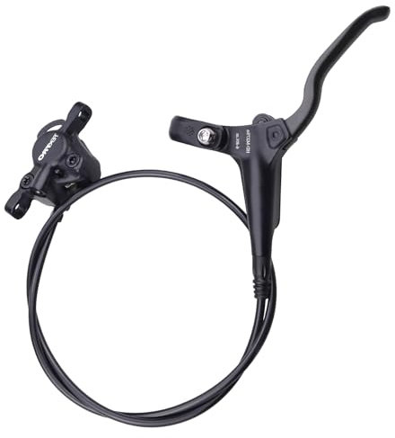 MEGHNA Hydraulische Scheibenbremse Fahrrad,TEKTRO HD-M275 Hydraulische Scheibenbremsen passt fuer Rotor 160mm, Links Vorne/Rechts Hinten, Fit für MTB BMX (Links ohne Scheibenbremse)
