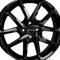 4x Borbet Felgen N 6.5x16 ET32 4x108 black glossy kompatibel mit Opel Corsa e-Corsa Mokka